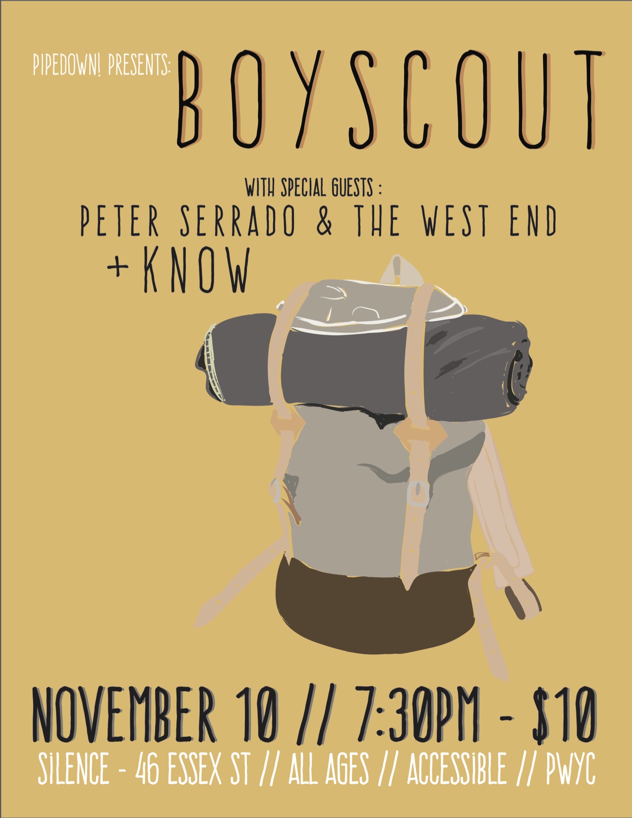 Boyscout poster —