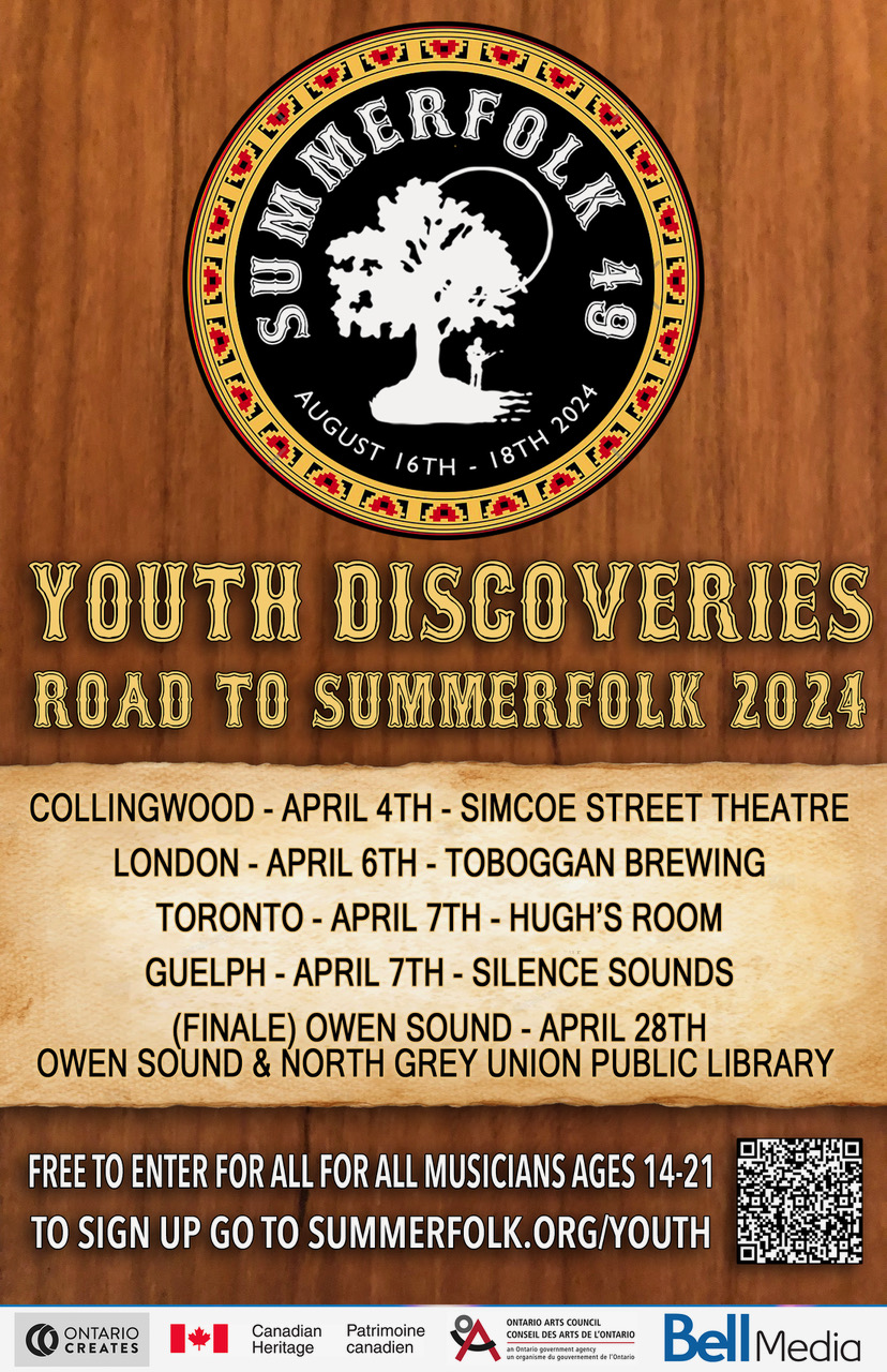Summerfolk Youth Discoveries 2024 Poster